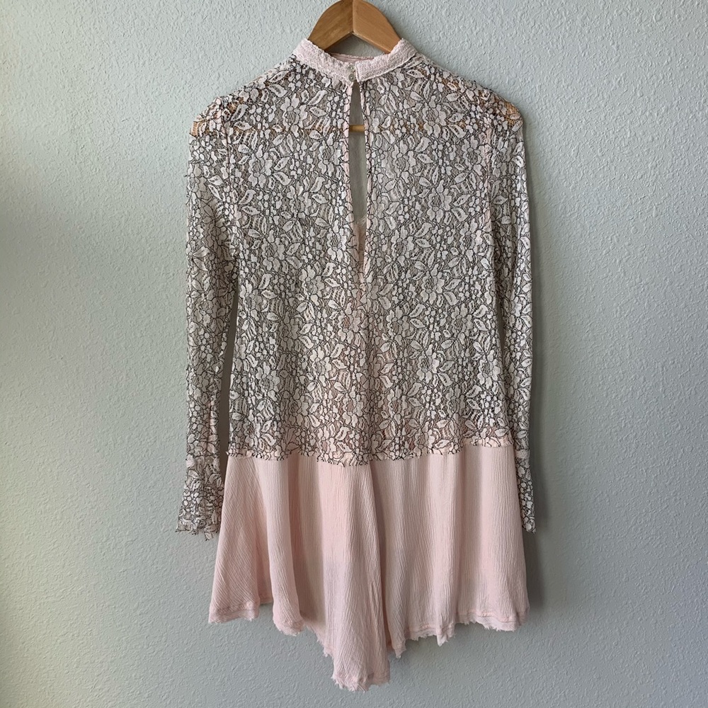 Free People | Pearl Tell Tale Lace Tunic N28 - Picture 4 of 8